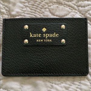 Kate Spade card Wallet black